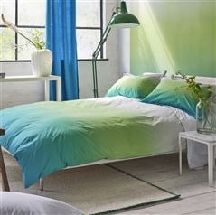 Savoie Azure Cotton Bed Linen Set