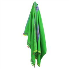 Injiri Bright Emerald Wool Scarf