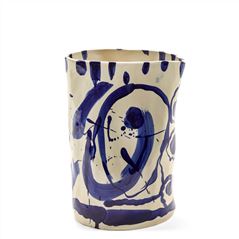 Small Vase Blue Sophia | Designers Guild 