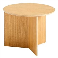 HAY Slit Round Oak Table