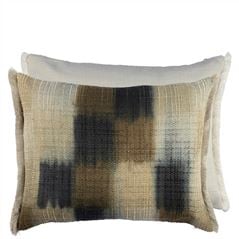 Harlyn Bay Charcoal Decorative Pillow