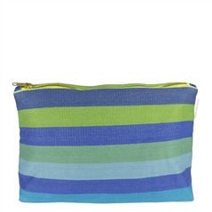 Cork Street Stripe Cobalt  Large Washbag 