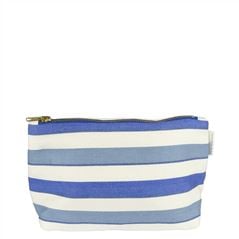 Burlington Stripe Cobalt Medium Washbag