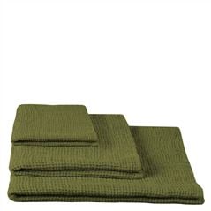 Moselle Olive Towels