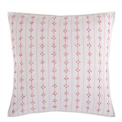 Fuchsia Embroidered Cushion