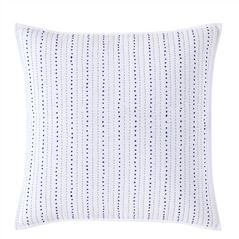 Cobalt Stitch Cushion