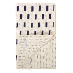 Indigo Ikat Quilt