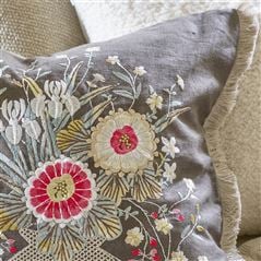 Palette Provençale Bark Embroidered Decorative Pillow