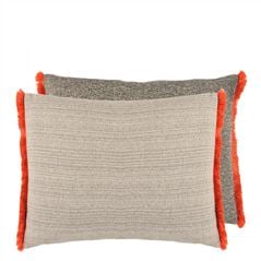 Grayton Graphite Outdoor Decorative Pillow