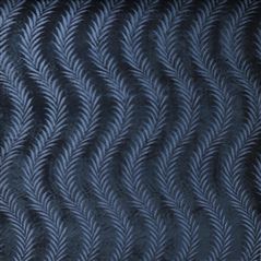 Tallmadge Cut Velvet Dark Blue