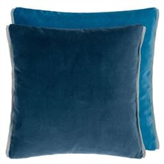 Varese Prussian & Teal Cushion