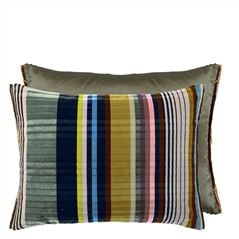 Torcello Stripe Nutmeg Cushion