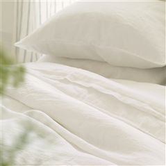 Biella Alabaster Plain Bed Linen