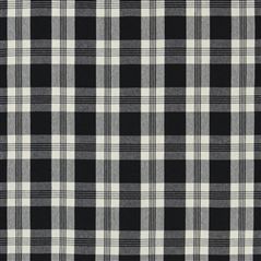 mill pond check - black/cream