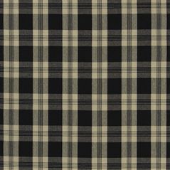 mill pond check - black/linen