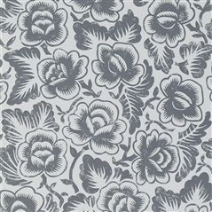 Rosario Graphite Purple Wallpaper