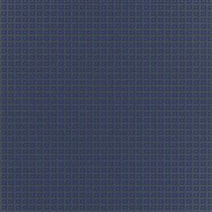 Gautrait Indigo Checked Wallpaper