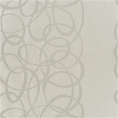 Montauroux Platinum Striped Wallpaper