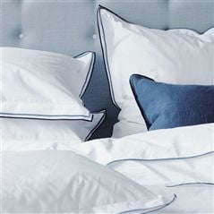 Astor Denim White Bed Linen
