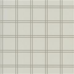 Shipley Windowpane Stone Checked Wallpaper