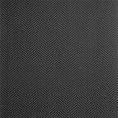 Swingtime Herringbone Charcoal Black Wallpaper