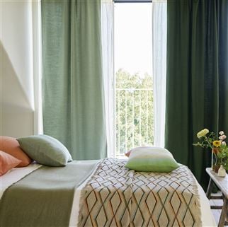 Cotton curtain fabrics for relaxed, versatile and 