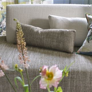 Plain and textured upholstery fabrics in versatile