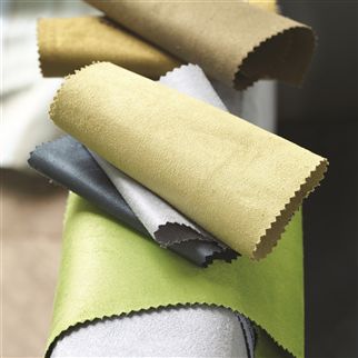 Faux leather and suede upholstery fabrics for refi