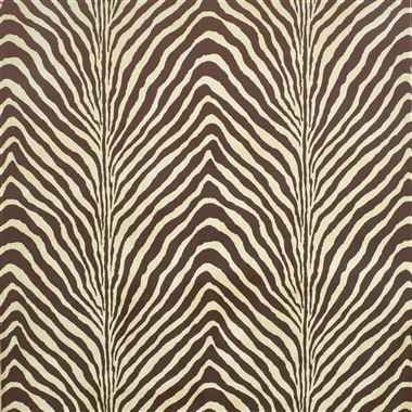 【Special】RALPH LAUREN アニマル柄 Bartlett Zebra Chestnut Fabric | Designers Guild US