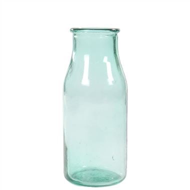 食器 MiLk Vintage Blue Wide Opening Milk Bottle | Designers Guild US
