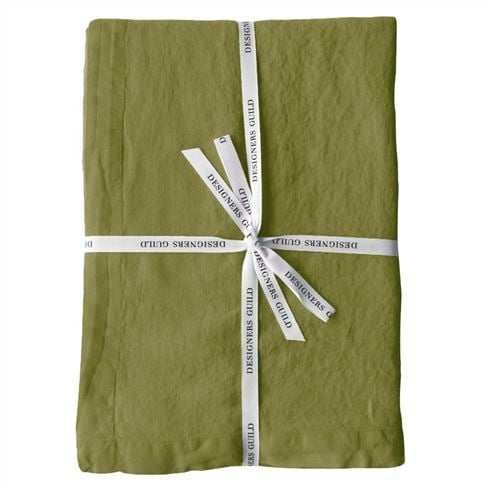 Lario Moss Tablecloth, Runner, Placemats & Napkins