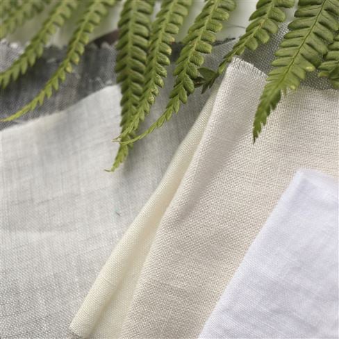 Soft chalky linen fabrics for curtains, blinds and