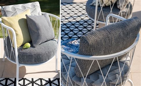 Outdoor fabrics bringing colour, comfort and perfo
