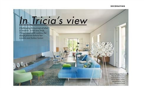 'In my View' feature in ELLE Decoration