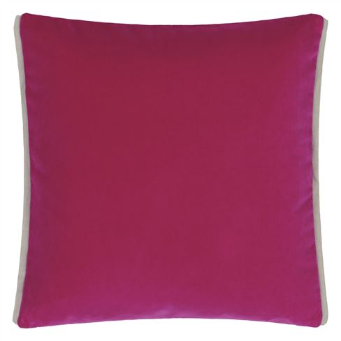 Varese Magenta & Blossom Velvet Cushion
