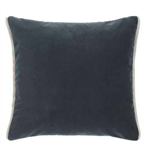 Varese Granite & Platinum Velvet Decorative Pillow