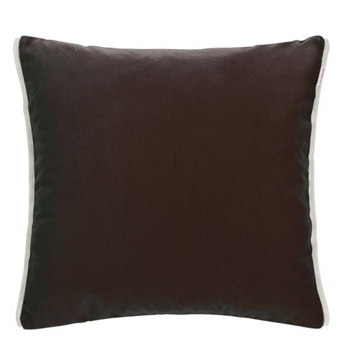 Varese Cocoa & Roebuck Velvet Decorative Pillow