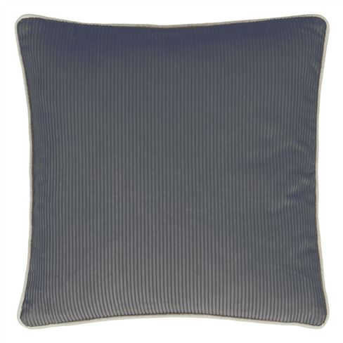 Corda Graphite Corduroy Decorative Pillow