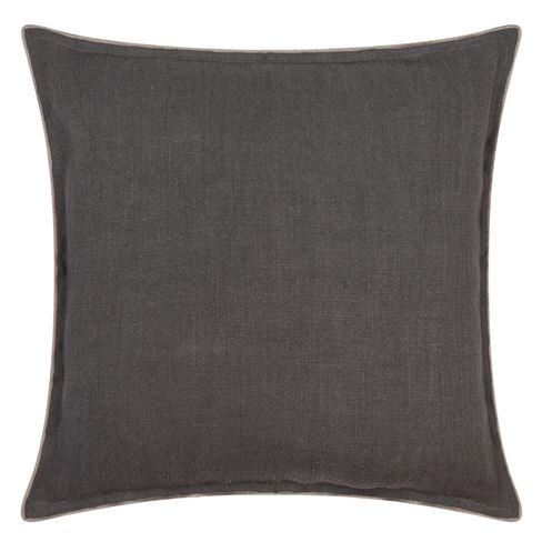Brera Lino Espresso & Cocoa Linen Cushion