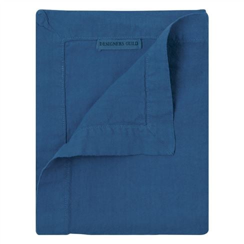 Lario Marine Linen Table Cloth, Runner, Placemats & Napkins 