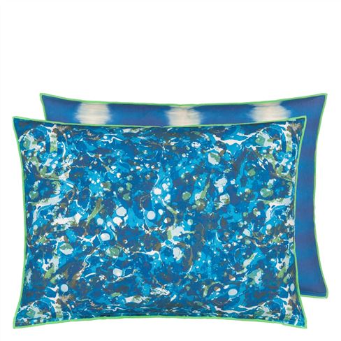 Outdoor Odisha Cobalt Decorative Pillow 
