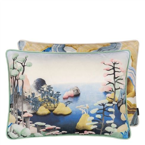 It's Paradise Agate Decorative Pillow