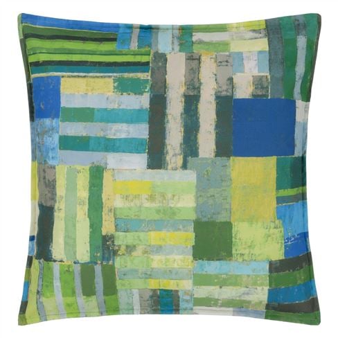 Outdoor Achara Azure Decorative Pillow