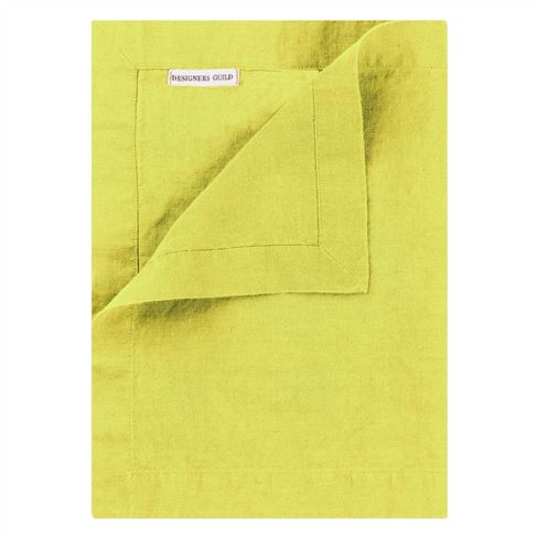 Lario Lemongrass Table Cloth, Runner, Placemats & Napkins