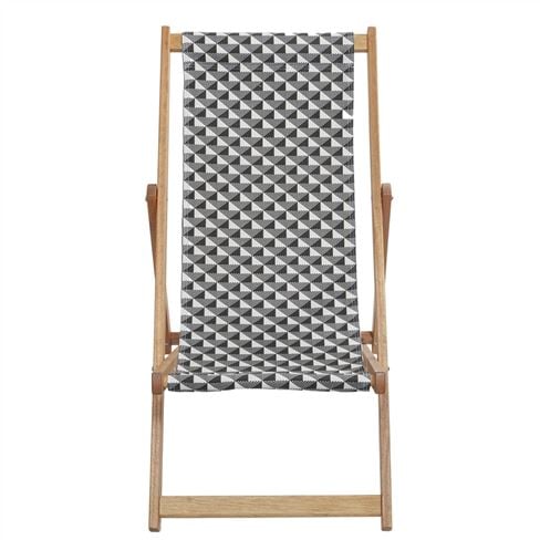 Tarakan Noir Deck Chair