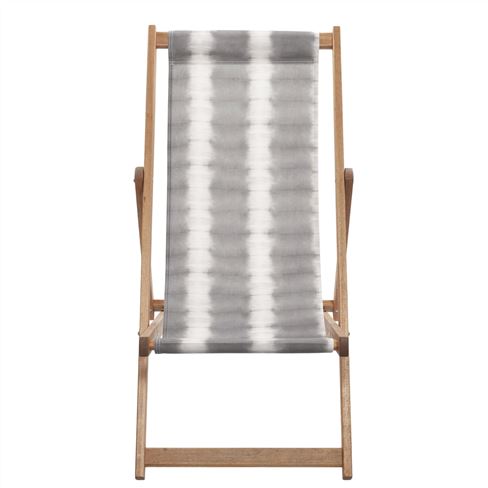 Savine Graphite Deck Chair