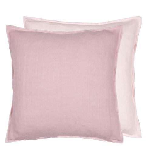 Brera Lino Pale Rose Linen Cushion