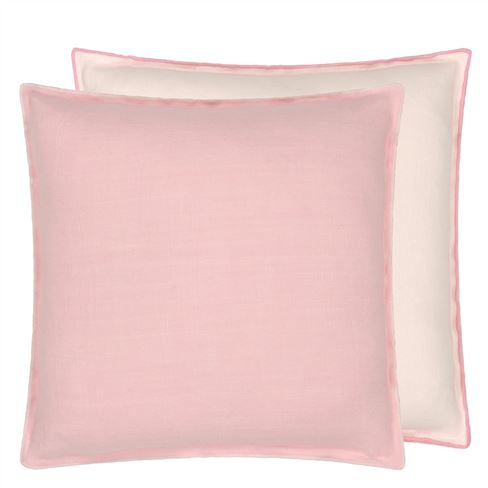 Brera Lino Blossom & Pearl Linen Cushion