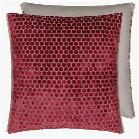 Jabot Pimento Velvet Decorative Pillow