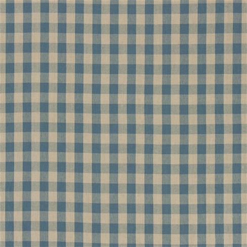 old forge gingham - chambray/linen